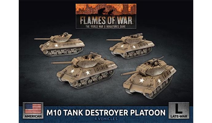 M10 3 inch Tank Destroyer Platoon (Plastic)