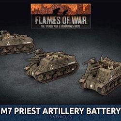 M7 Priest Artillery Battery (Plastic)