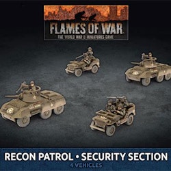 M8 Cavalry Recon Platoon (x4 Plastic)