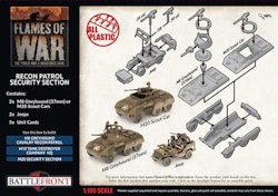 M8 Cavalry Recon Platoon (x4 Plastic)