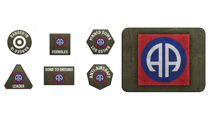 82nd Airborne Division Tokens and Objectives