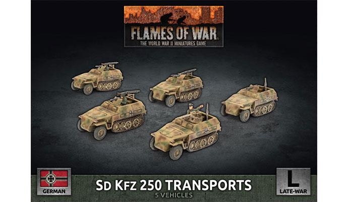 Sd Kfz 250 Transports (Plastic)