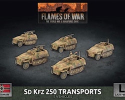 Sd Kfz 250 Transports (Plastic)
