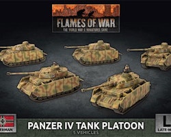 Panzer IV Tank Platoon (Plastic)