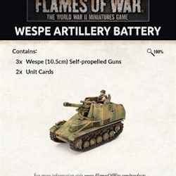 Wespe Artillery Battery