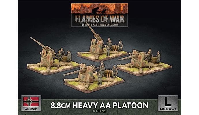 8.8cm Heavy AA Platoon (Plastic)