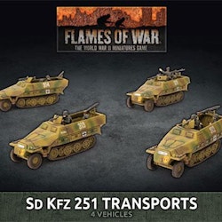 Sd Kfz 251 Transports (Plastic)