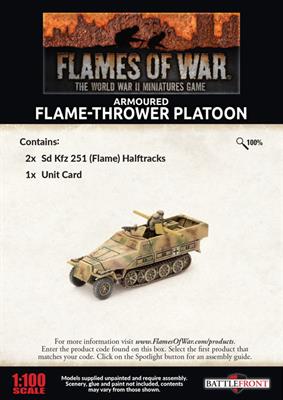 Sd Kfz 251 Flamethrower Platoon