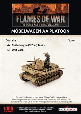 Mobelwagen 3.7cm AA Tank Platoon