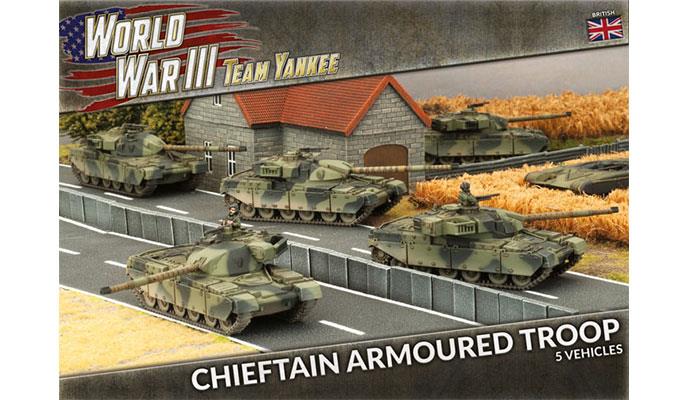 Chieftain Armoured Troop (Plastic)