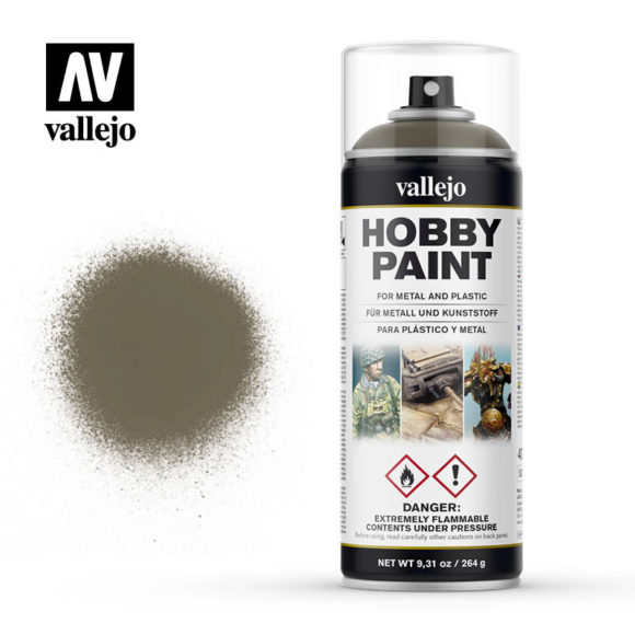 Vallejo Hobby Paint Spray: Russian Uniform (400 ml)