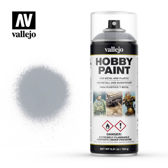 Vallejo Hobby Paint Spray: Silver (400 ml)
