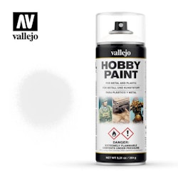 Vallejo Hobby Paint Spray: White (400 ml)