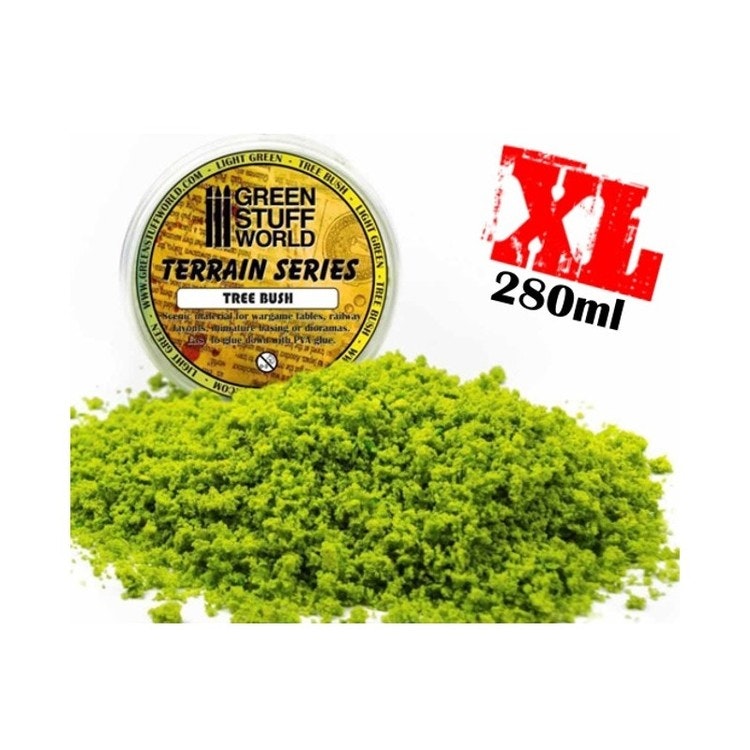 Tree Bush Clump Foliage - Light Green - 280 ml