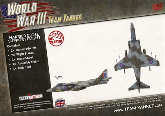 Harrier Close Air Support Flight (Plastic)