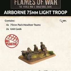 Airborne 75mm Light Troop (Plastic)