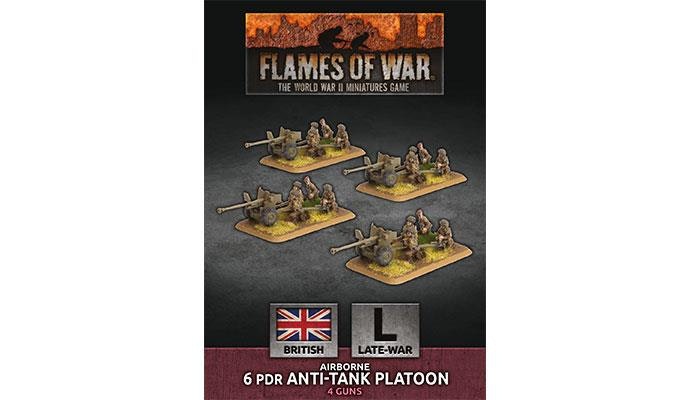 Airborne 6pdr Anti-tank Platoon (Plastic)