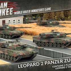Leopard 2 Panzer Zug (Plastic)