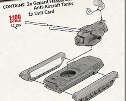 Gepard Flakpanzer Batterie