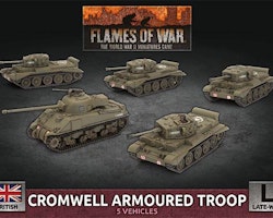 Cromwell Armoured Troop (Plastic)