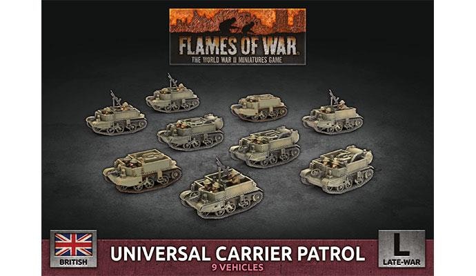 Universal Carrier Patrol (Plastic)