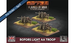 Bofors Light AA Troop (Plastic)