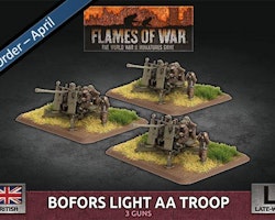 Bofors Light AA Troop (Plastic)