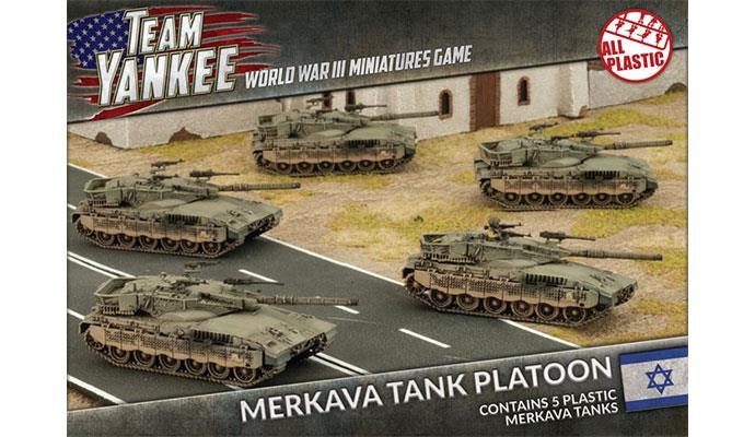 Merkava Tank Platoon (x5 Plastic)