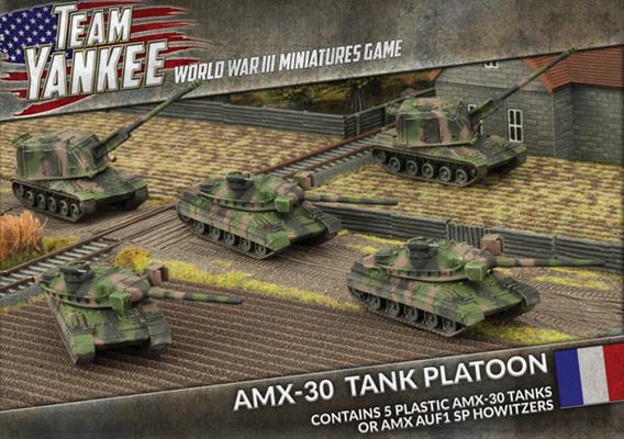 AMX-30 Tank Platoon (Plastic)