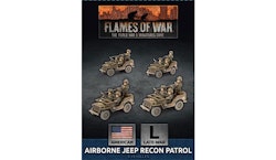 Airborne Jeep Recon Patrol (Plastic)