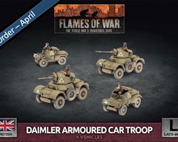 Daimler Armoured Car Troop (Plastic)