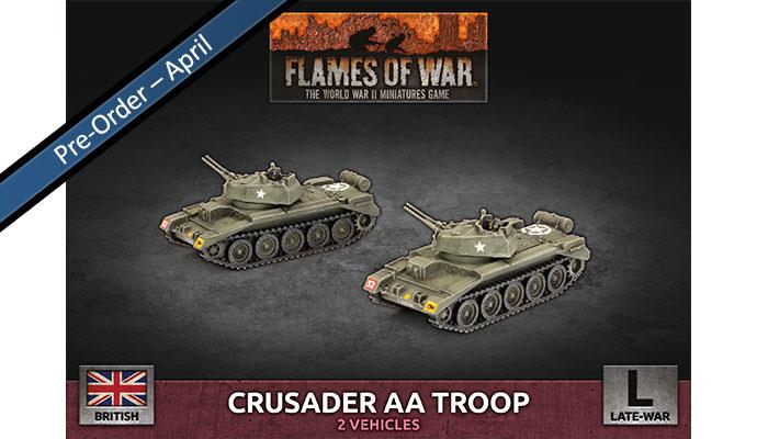 Crusader AA Troop (Plastic)