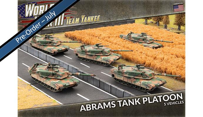 Abrams Tank Platoon (Plastic)