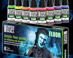 Set x8 Fluor Paints