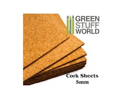 Cork Sheet in 5mm - A4 Size