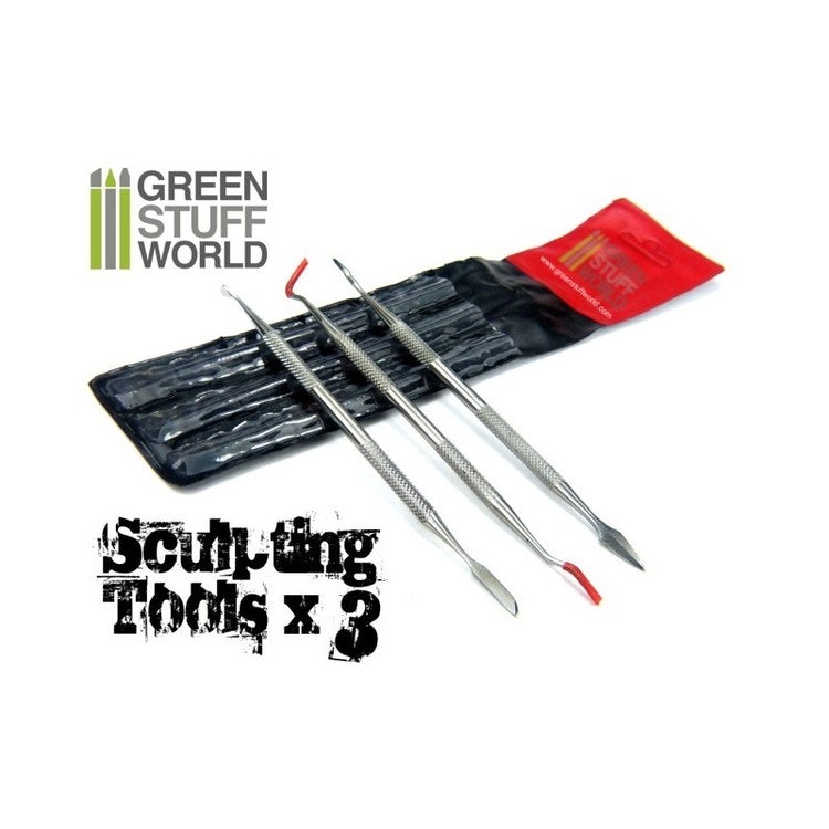 3x Sculpting Tools