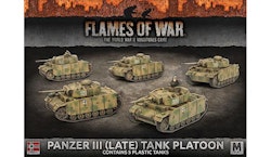 Panzer III (Late) Tank Platoon (Plastic)