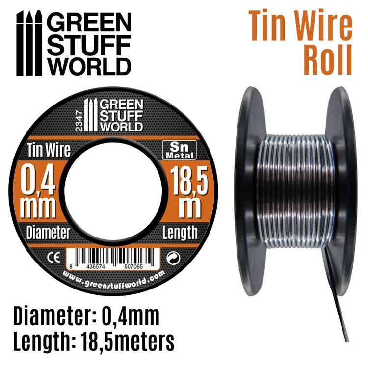 Flexible tin wire roll 0.4mm