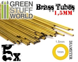 Brass Tubes 1.5mm