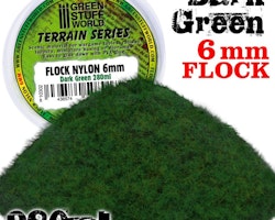 Static Grass Flock 6mm - Dark Green - 280 ml