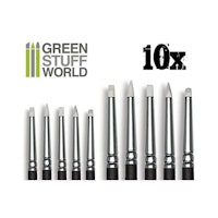 Colour Shapers Brushes COMBO 0 and 2 - WHITE SOFT