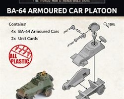 BA-64 Armoured Car Platoon (Plastic)