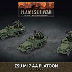 ZSU M17 Anti-Aircraft Platoon (Plastic)
