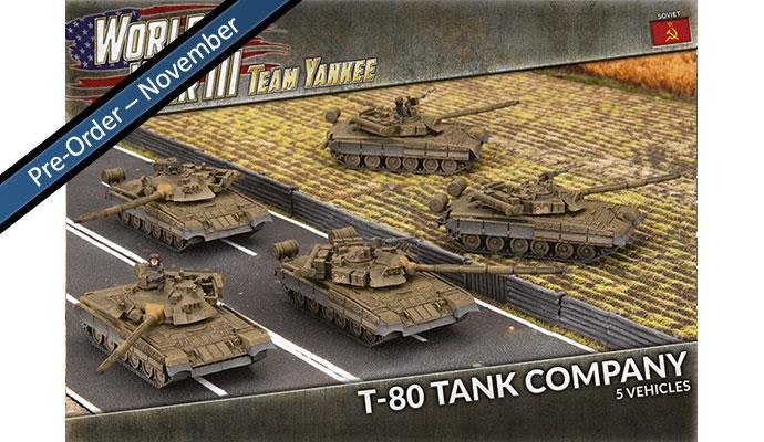 T-80 Tank Company (Plastic)