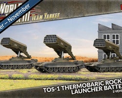 TOS-1 Thermobaric Rocket Launcher Battery