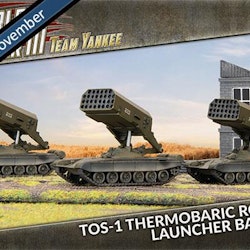 TOS-1 Thermobaric Rocket Launcher Battery