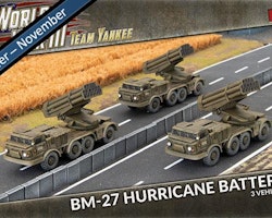 BM-27 Hurricane Rocket Launcher Battery