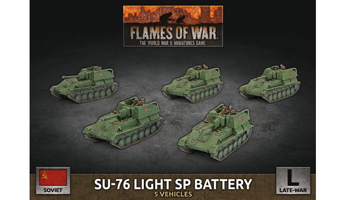 SU-76 Light SP Battery (Plastic)