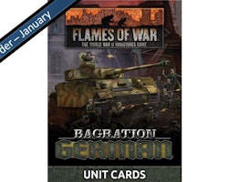 Bagration: German Unit Cards