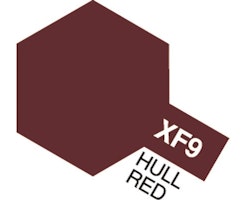 ACRYLIC MINI XF-9 HULL RED